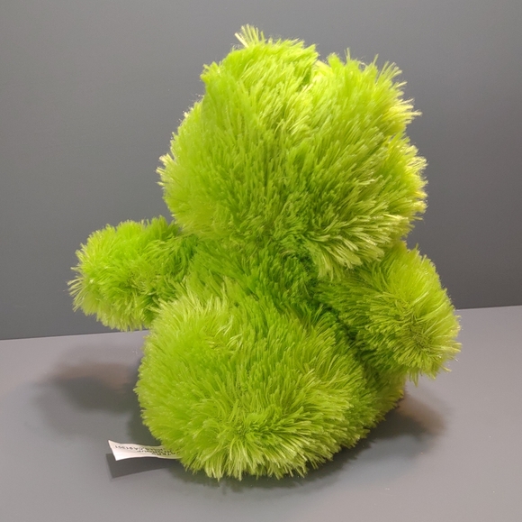 Green Frog Stuffed Animal - Picture 3 of 7